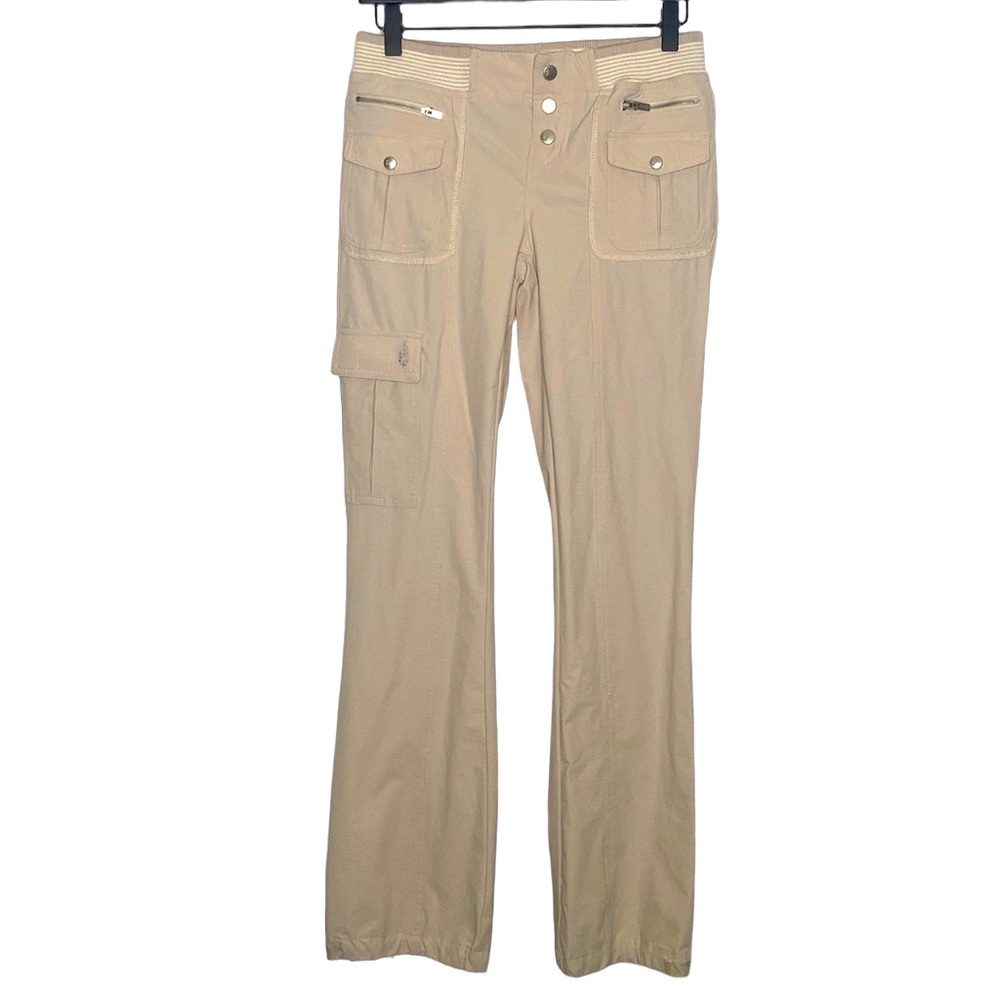 Free People Movement Women's Beige Cascade Flare Cargo Pants Waterproof size XS